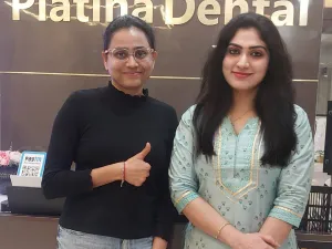 Priya Sharma - Happy Platina Dental Patient