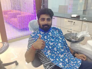 Anand Kumar - Happy Platina Dental Patient