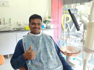 Rajesh V. - Happy Platina Dental Patient